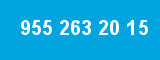 955 263 20 15